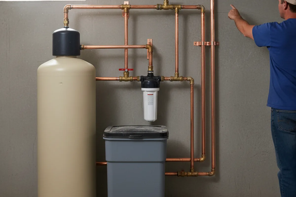 Whole-house water treatment system installed in Doss